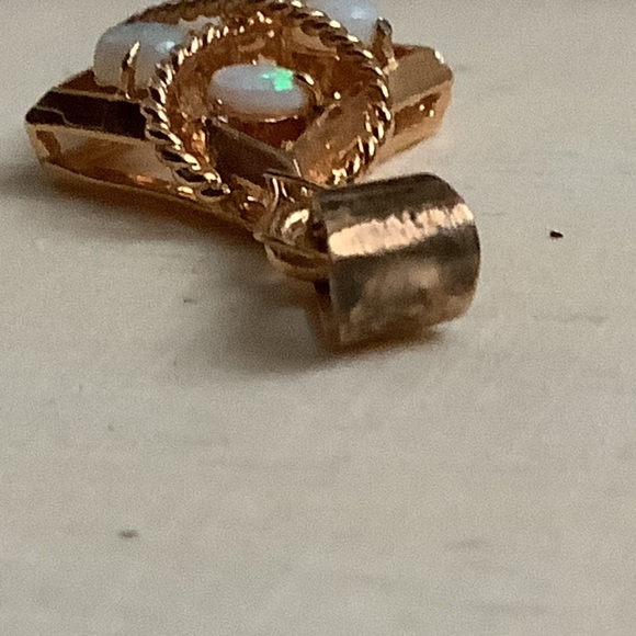 New vintage Opal pendant charm - Picture 12 of 14